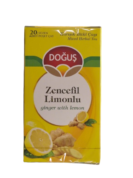 Zencefil Limonlu, ginger with lemon tea