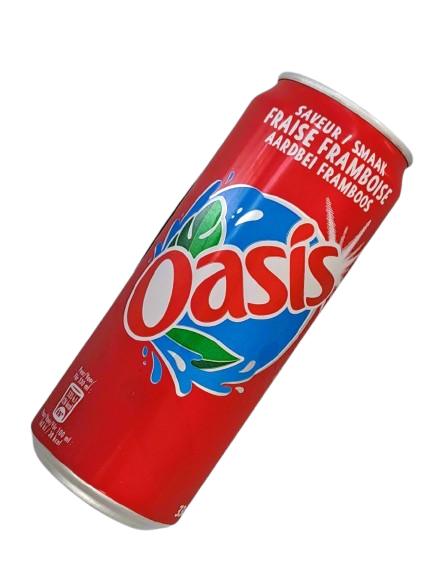 Oasis Fraise Framboise 330Ml