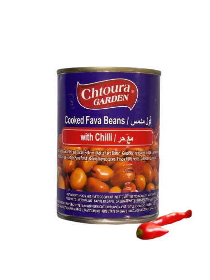 Chtoura Cooked Fava Beans with Chilli