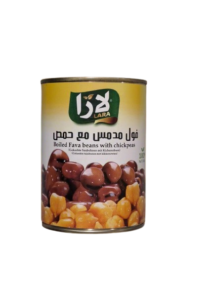 Lara Boiled Fava Beans With Chickpeas