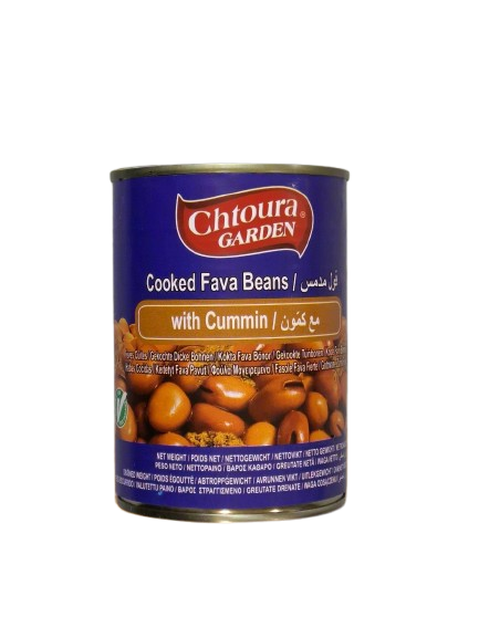 Chtoura Cooked Fava Beans with Cummin