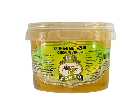 Zohra Citroen Met Azijn 365G