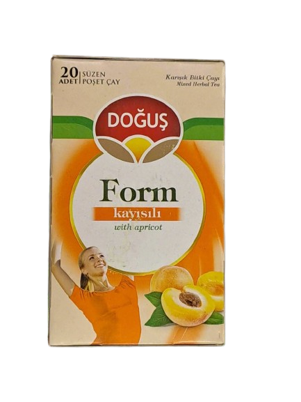 Dogus Foam with apricot tea