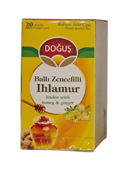 Dogus Balli Zencefilli Ihlamur, linden with honey and ginger tea