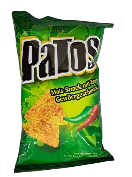 Patos Mais Snack Mit Taco Gewurzgeschmack