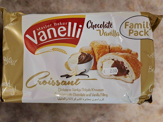 Vanelli Chocolate  Vanilla Croissant