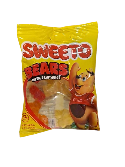 Natural Colours Sweeto Bears With Fruit Juice