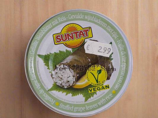 Suntat Surfed Grape Leaves With Rice