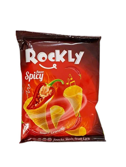 Rockly Nacho Spicy Flavor Super Crunchy