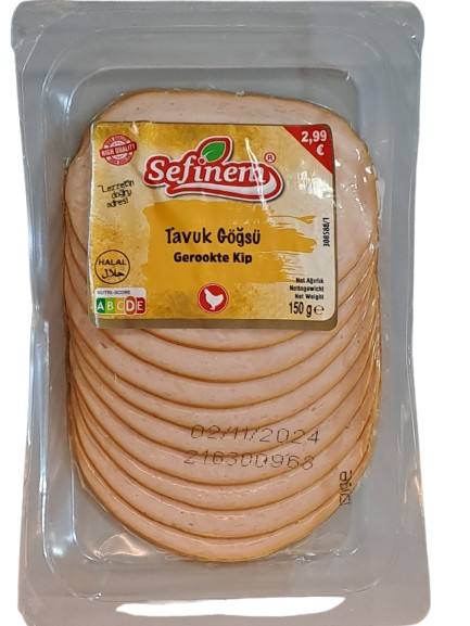 Sefinem Tavuk Gögsü Gerookte Kip