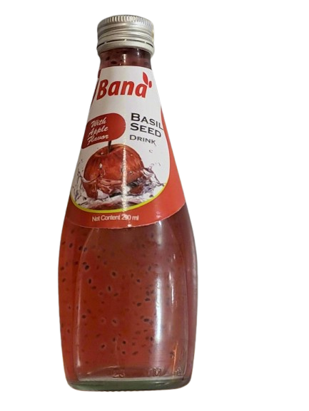 Bana Basil Seed Drink With Apple Flavour