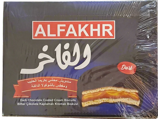 Al Fakher Dark Chocolate Coated Biscuits