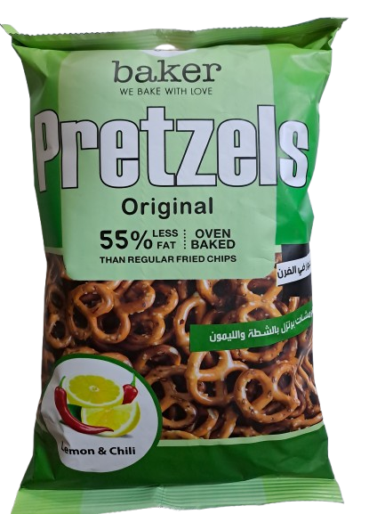Baker Pretzels Original Citroen &amp; Chili