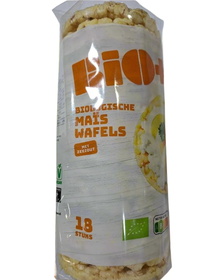 Bio+ Mais Wafels Met Zeezout