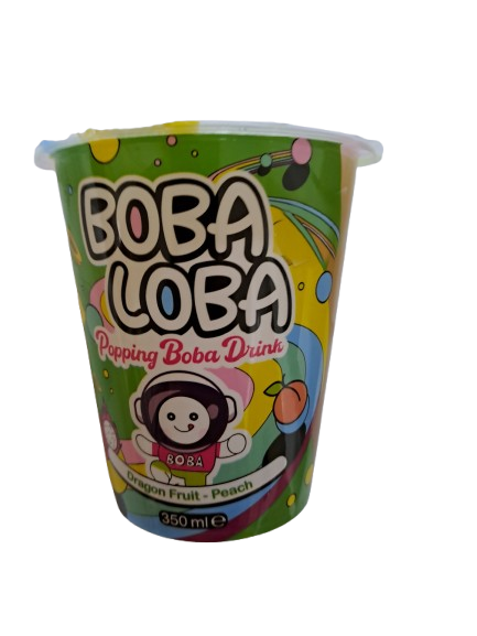 Bomba Loba Dragon Fruit-Peach 350ml