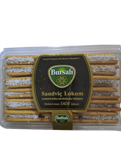 Bursali Turkish Delight Biscuit Sandwich