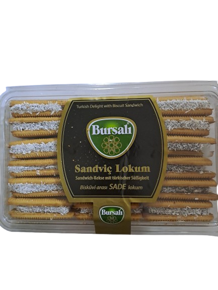 Bursali Turkish Delight Biscuit Sandwich