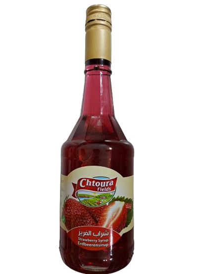 Chtoura Fields Strawberry Syrup 600 ml