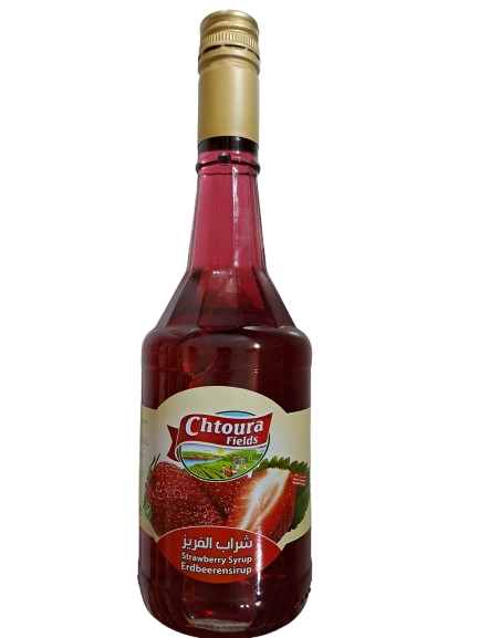 Chtoura Fields Strawberry Syrup 600 ml