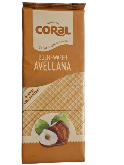 Coral Boer-Wafer Boer -Wafer Avellana
