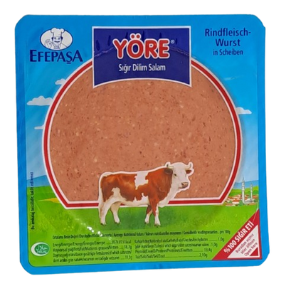 Yore Rindfleisch-Wurst In Scheiben