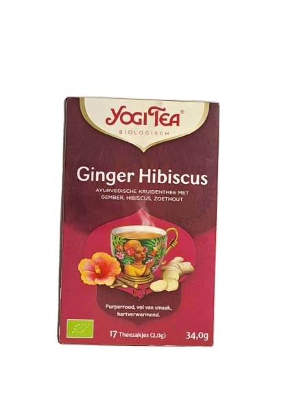 Yogi Tea Ginger Hibiscus