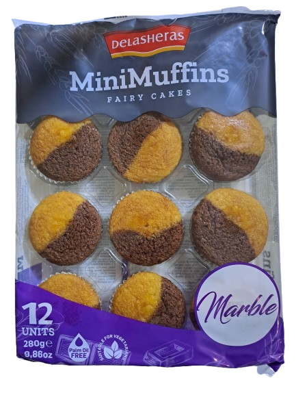 Delasheras MiniMuffins Marble
