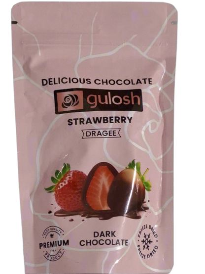 Delicious Chocolate Gulosh Strawberry Dark Chocolate