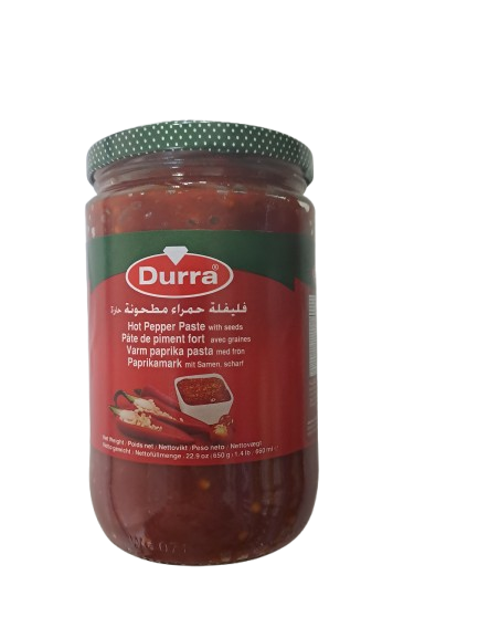 Durra hete peperpasta
