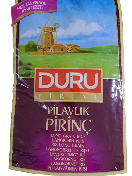 Duru Pilavlik Pirinc Long Grain Rice