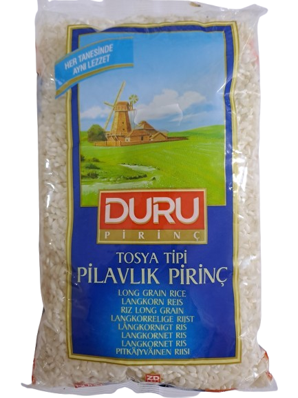 Duru Tosya Tipi Pilavlik Pirinc lichtblauw verpakking
