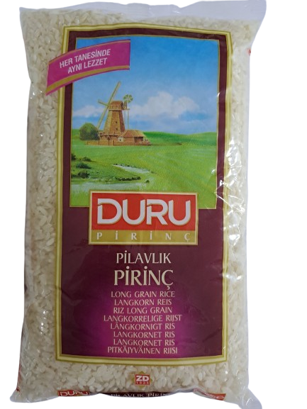 Duru Pilavlik Pirinc Paarse verpakking