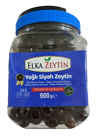 Elka Zeytin Yağlı Siyah Zeytin