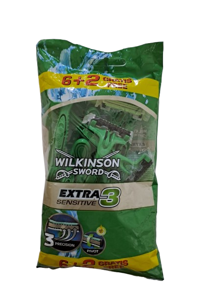 Wilkinson Sword Scheermesjes 6+2 Gratis