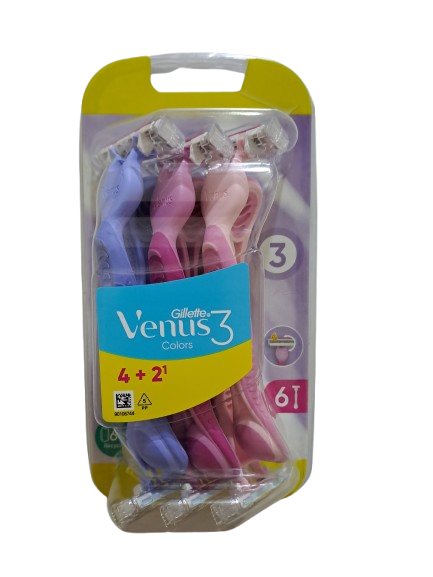 Gillette Venus 3 Colors 4+2