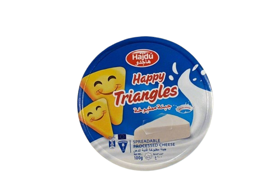 Hajdu Happy Triangles Spreadable Processed cheese