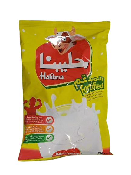 Halibna Fortified Full Cream Milk 750g