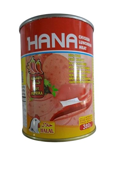 Hana Chicken Luncheon Meat Hot paprika