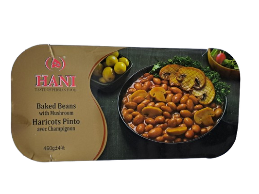 Hani Taste Of Persian Food Baked Beans With Mushroom