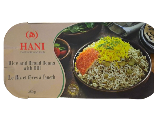 Hani Rice and Broad Beans With Dill