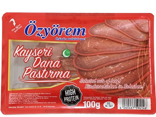 Kayseri Dana Pasterma