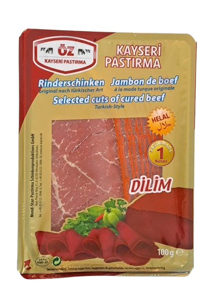 Kayseri Pastirma Dilim