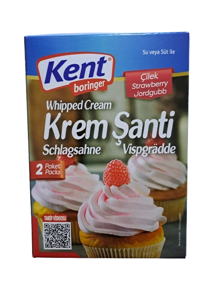 Kent Boringer Whipped Cream Strawberry