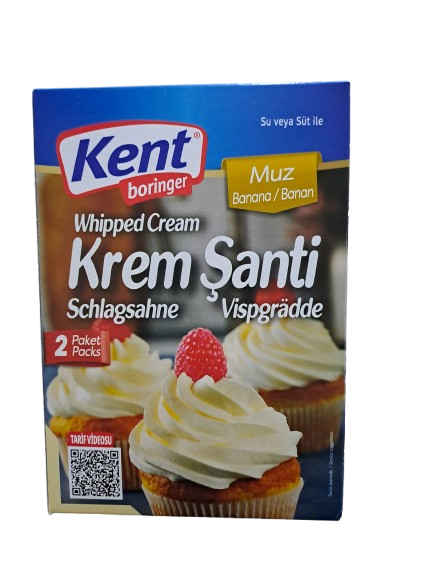 Kent Boringer Whipped Cream Banana
