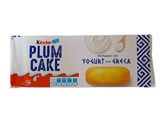 Kinder Plum Cake Yogurt Alla Greca