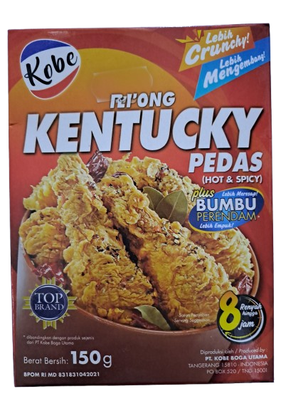 Kobe Tepung Kentucky Pedas Hot& Spicy
