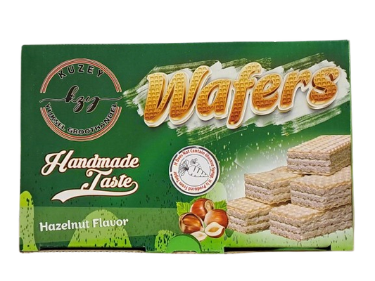 Kuzen Handmade Taste Wafers Hazelnut Flavor