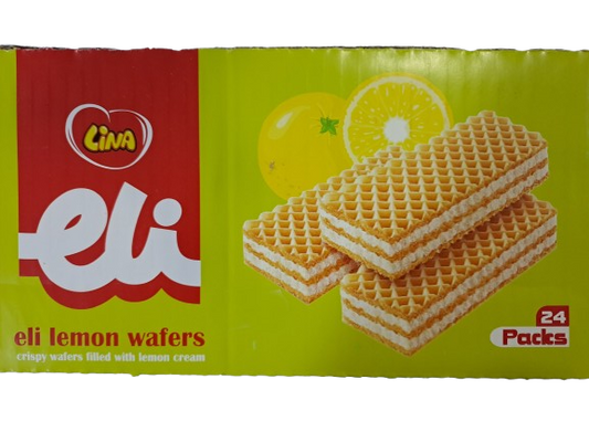 Lina Eli Lemon Wafers 24 Packs