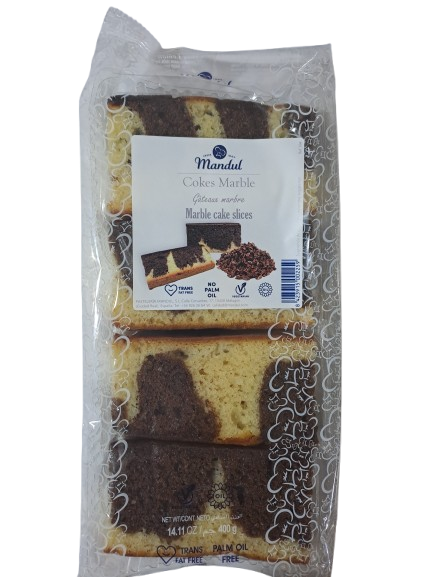 Mandul Marble Cake Slices