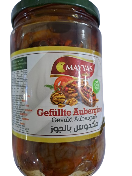 Mayyas Gevuld Aubergine